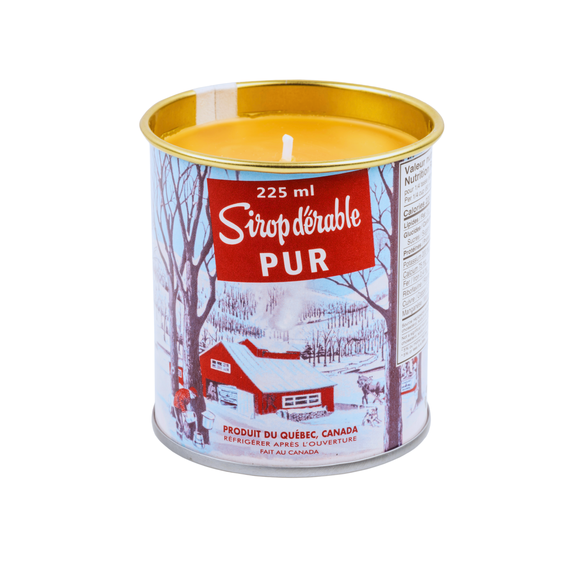 Maple Syrup Candle - Iconic Tin Can (225 ml)