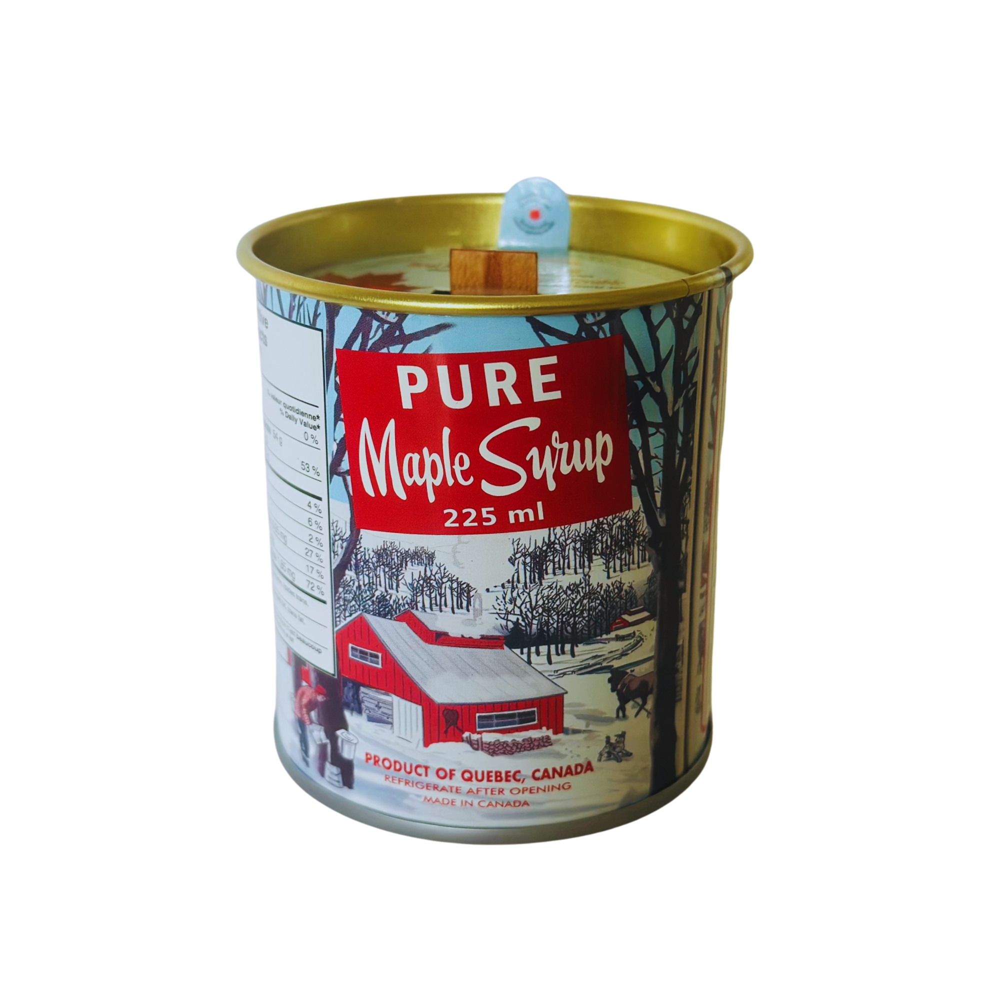 Maple Syrup Candle - Iconic Tin Can (225 ml)