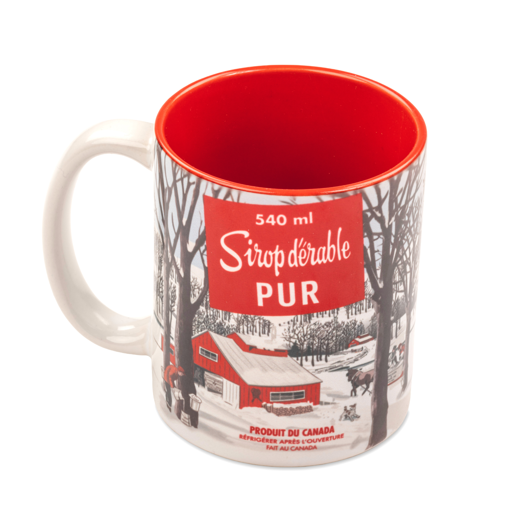 Maple Line Ceramic Mug - Color Edition