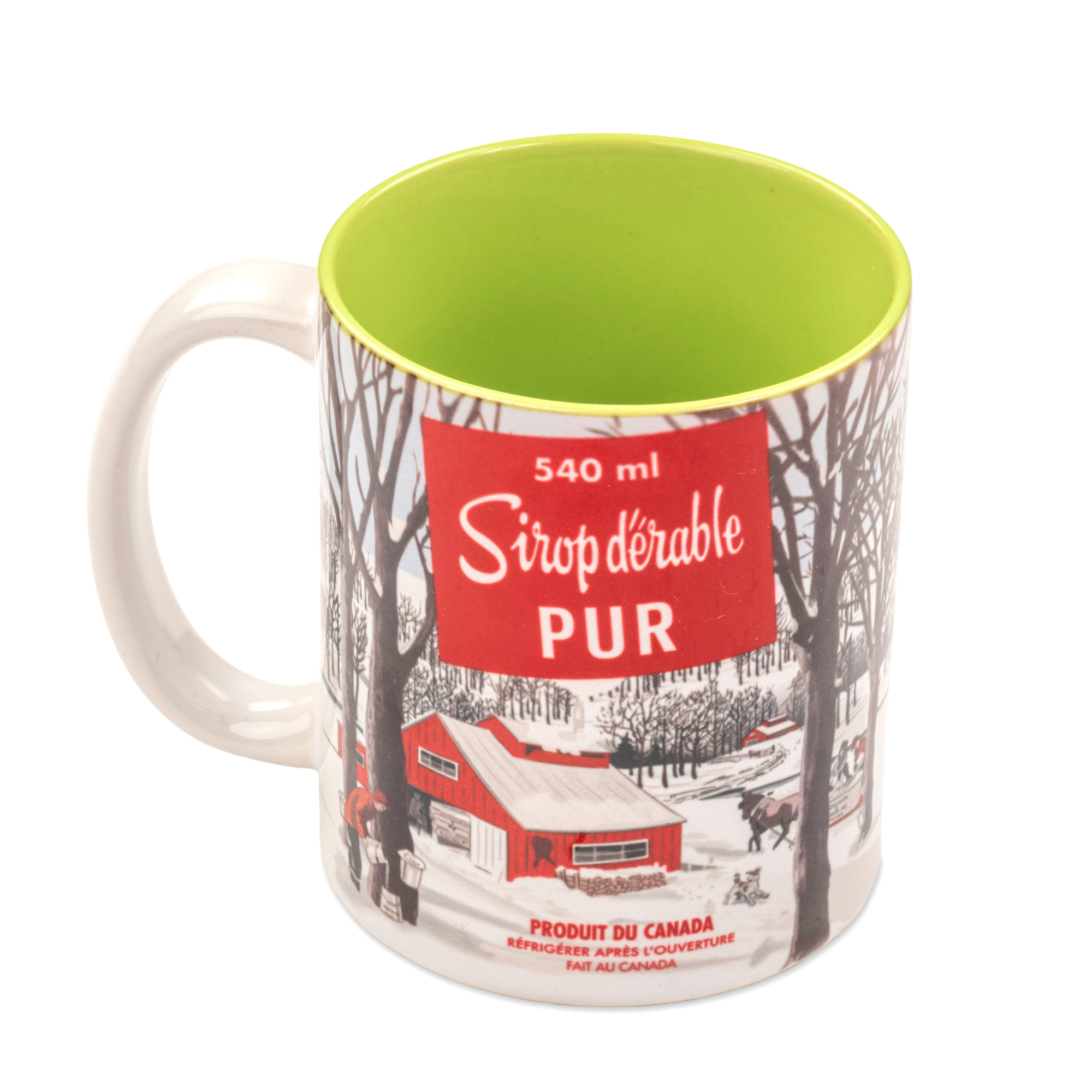 Maple Line Ceramic Mug - Color Edition