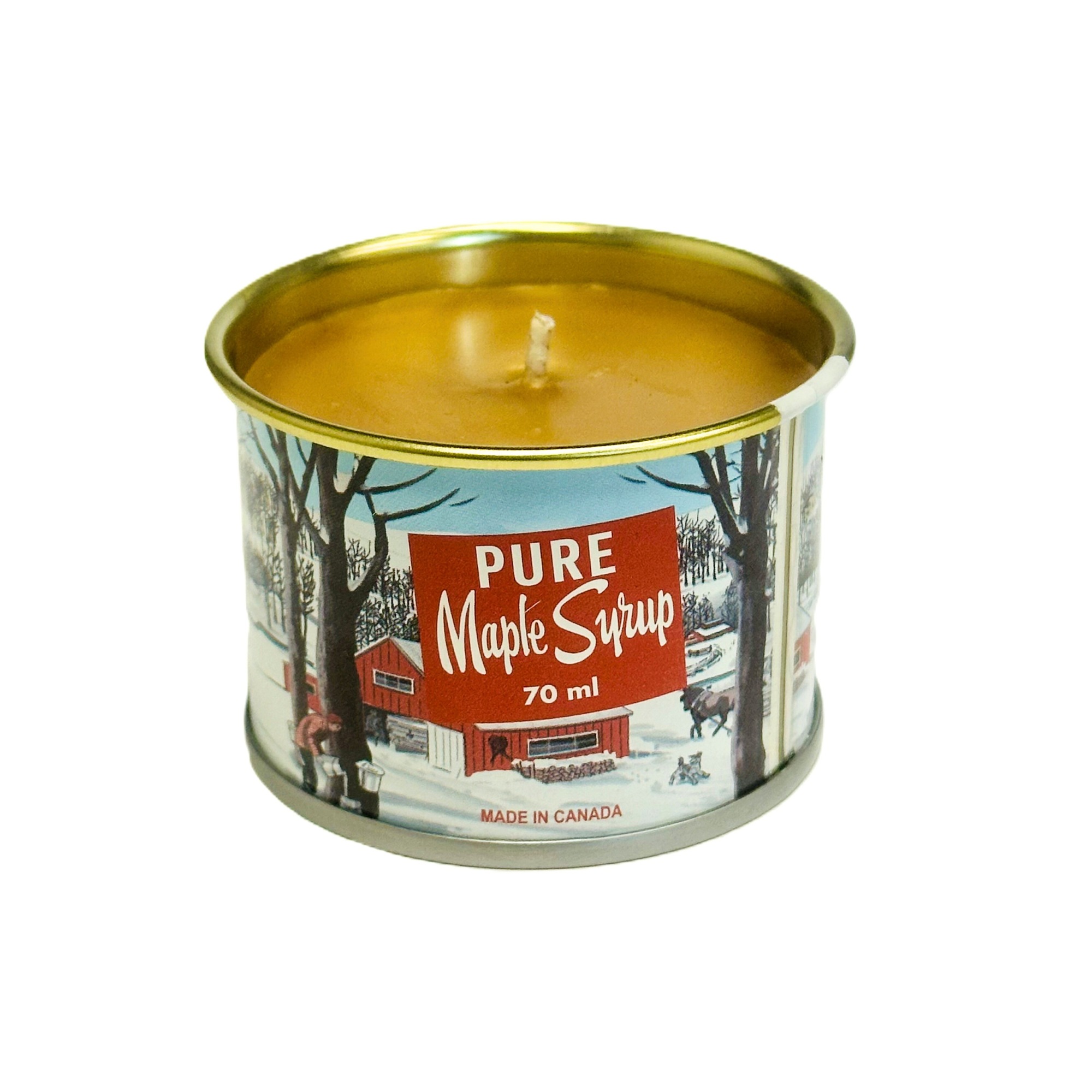 Mini Maple Syrup Candle - 70 ml Iconic Tin Can
