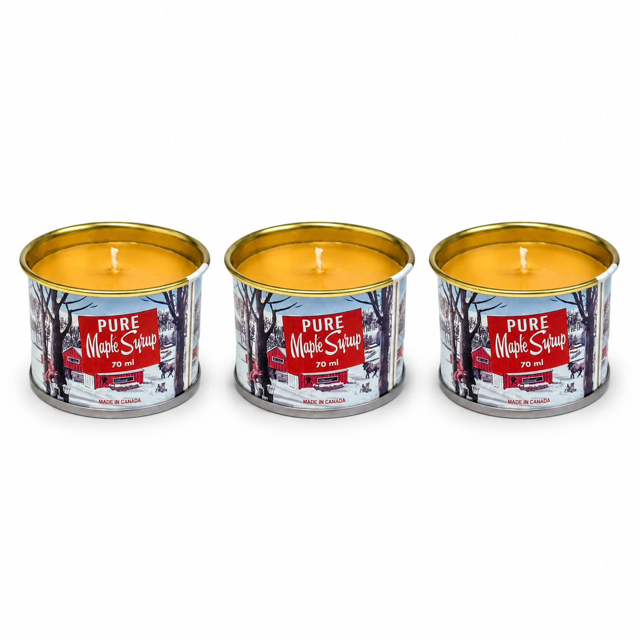3-Pack Mini Candle Set