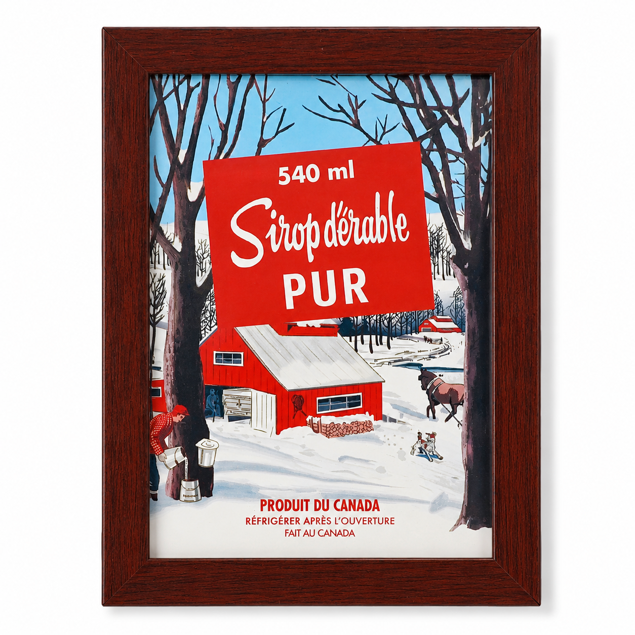 Decorative Frames with Maple Artwork