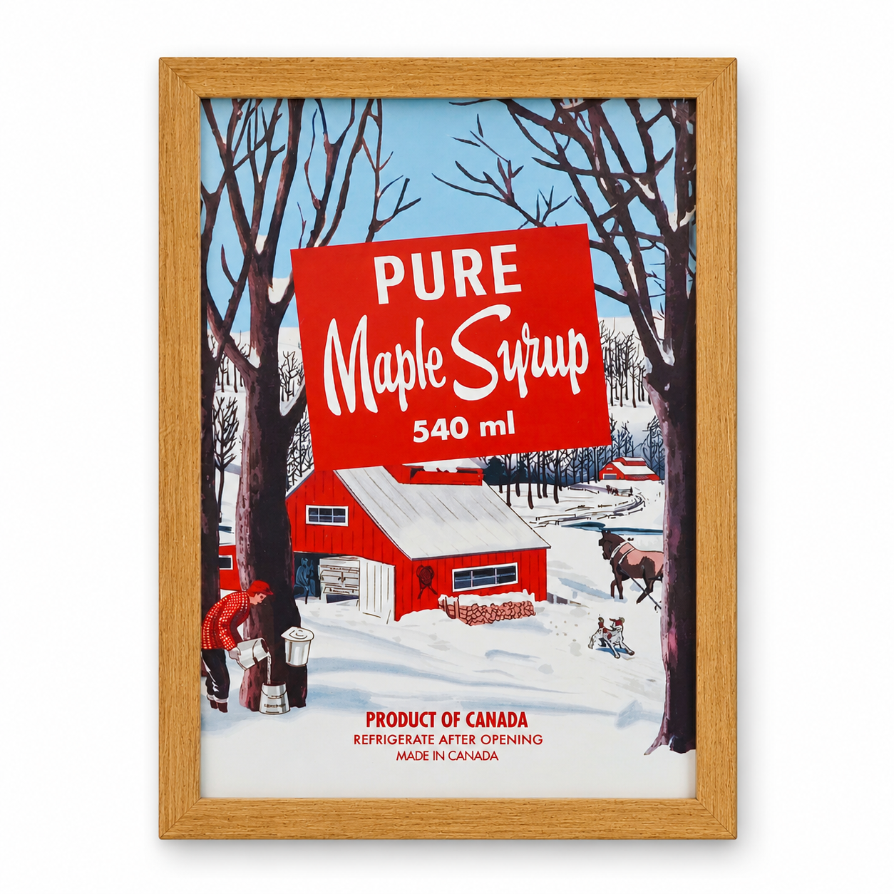 Decorative Frames with Maple Artwork