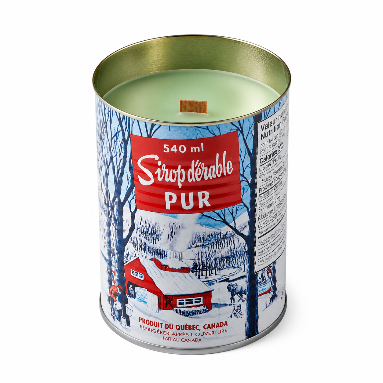 Maple Syrup Candle - Pine Scent Edition
