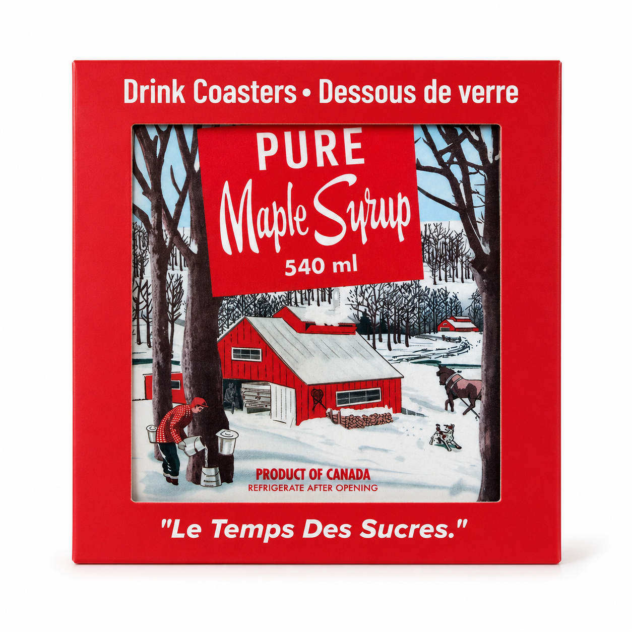 Ceramic Coasters 4-Pack