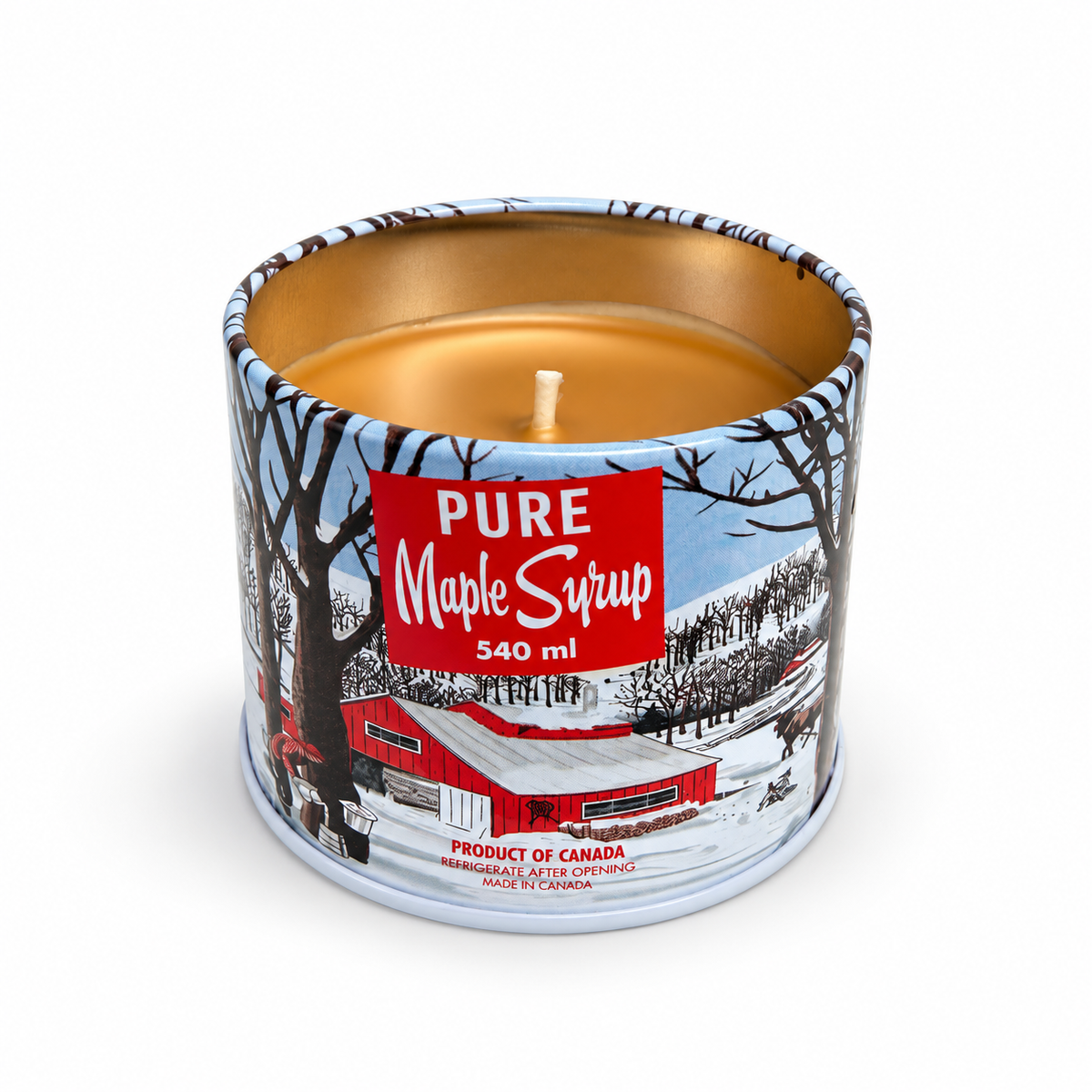 Maple Syrup Candle – New Travel Tin