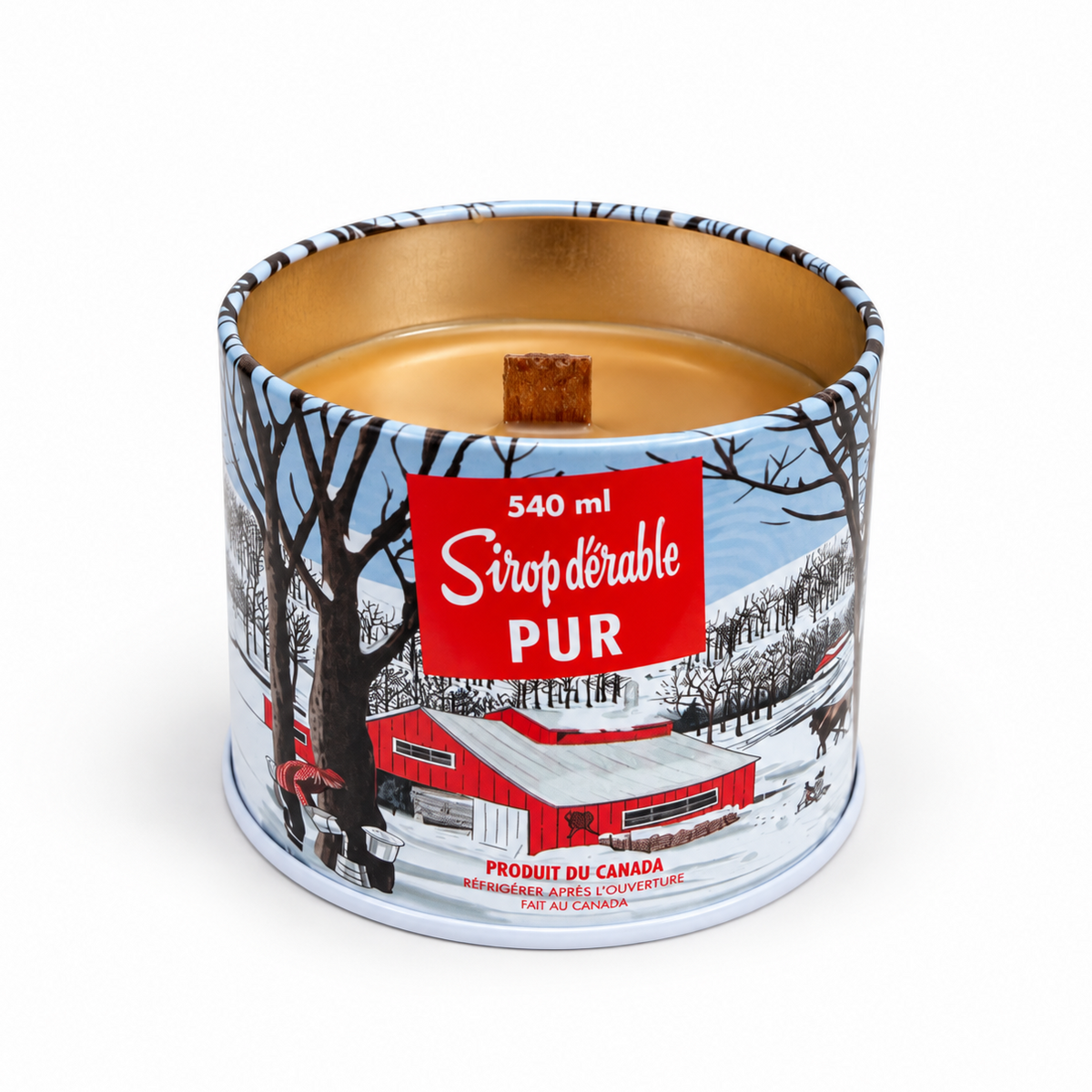 Maple Syrup Candle – New Travel Tin