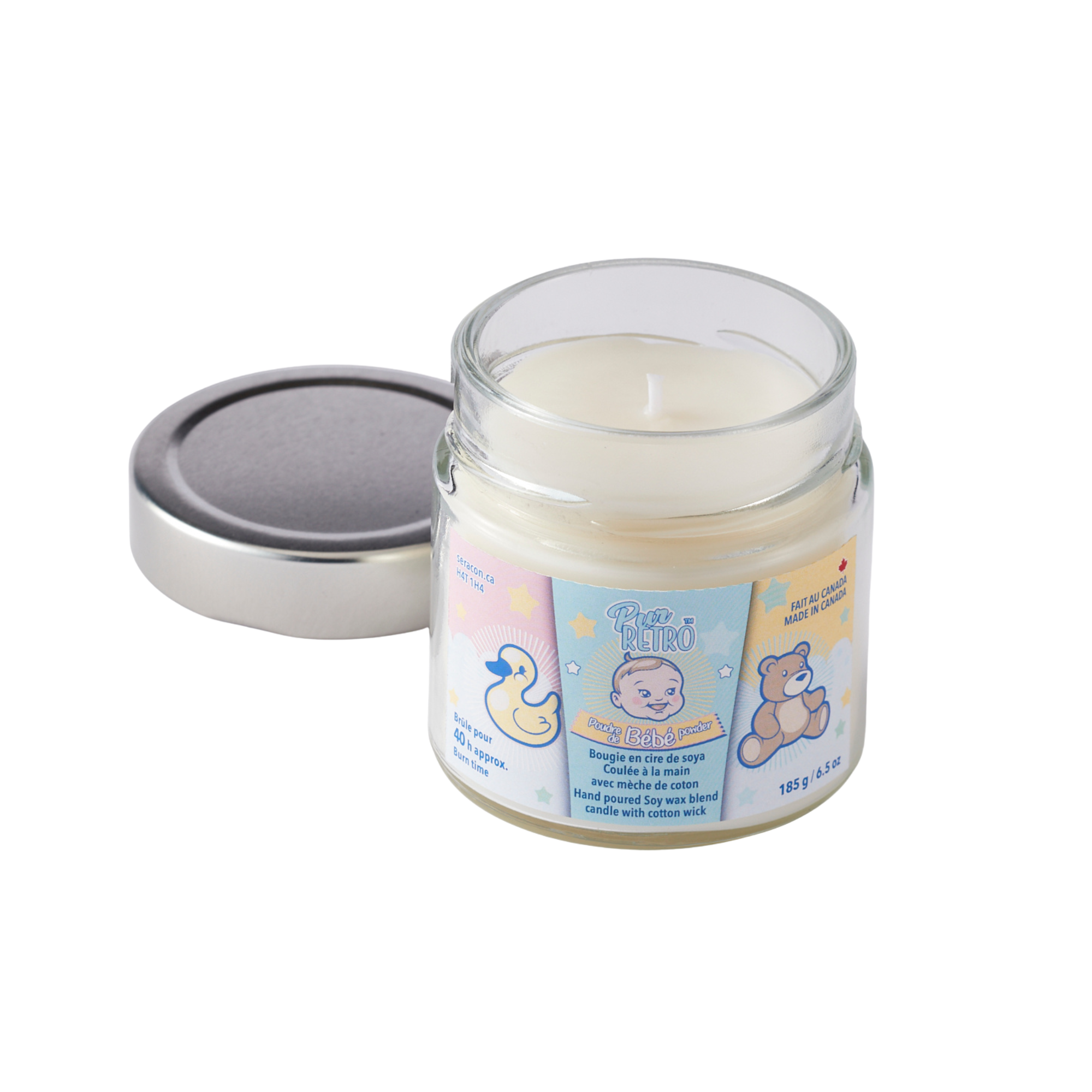 Pur Retro - Baby Powder Candle