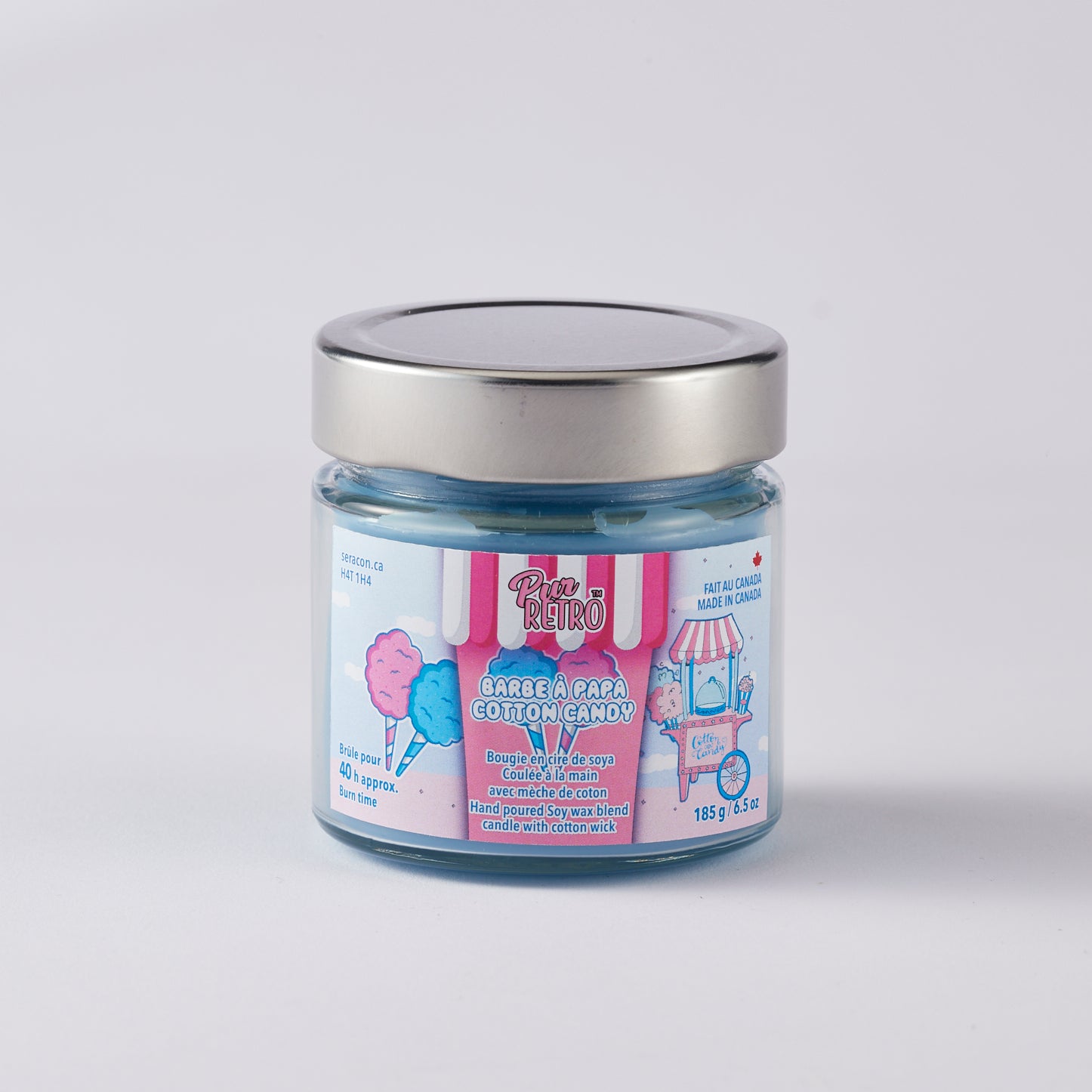 Pur Retro - Cotton Candy Candle