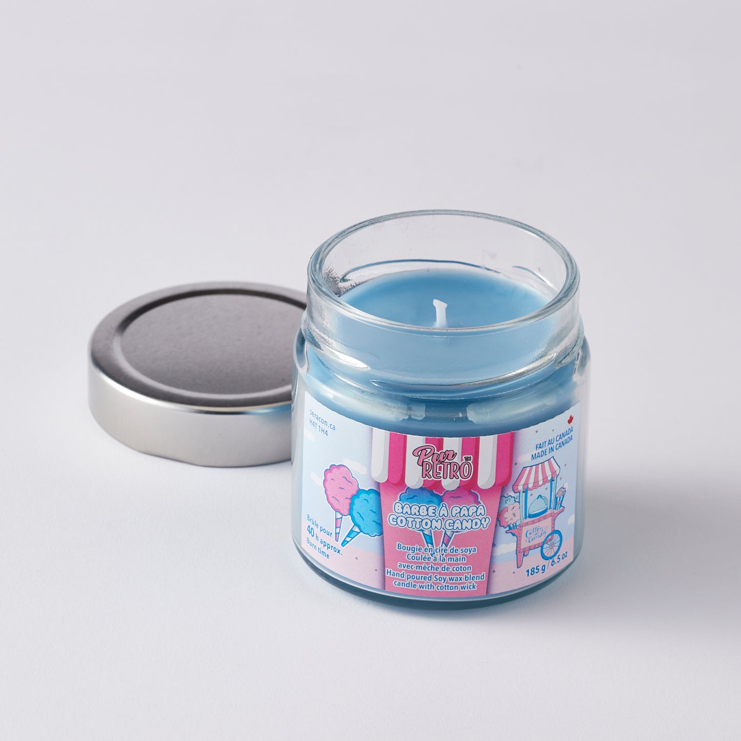 Pur Retro - Cotton Candy Candle