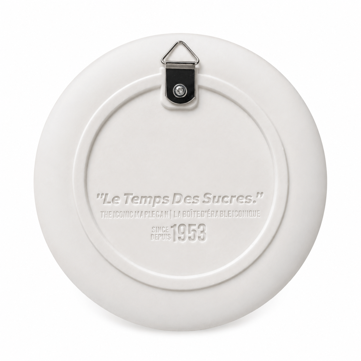 Ceramic Decorative Plates with Maple Artwork