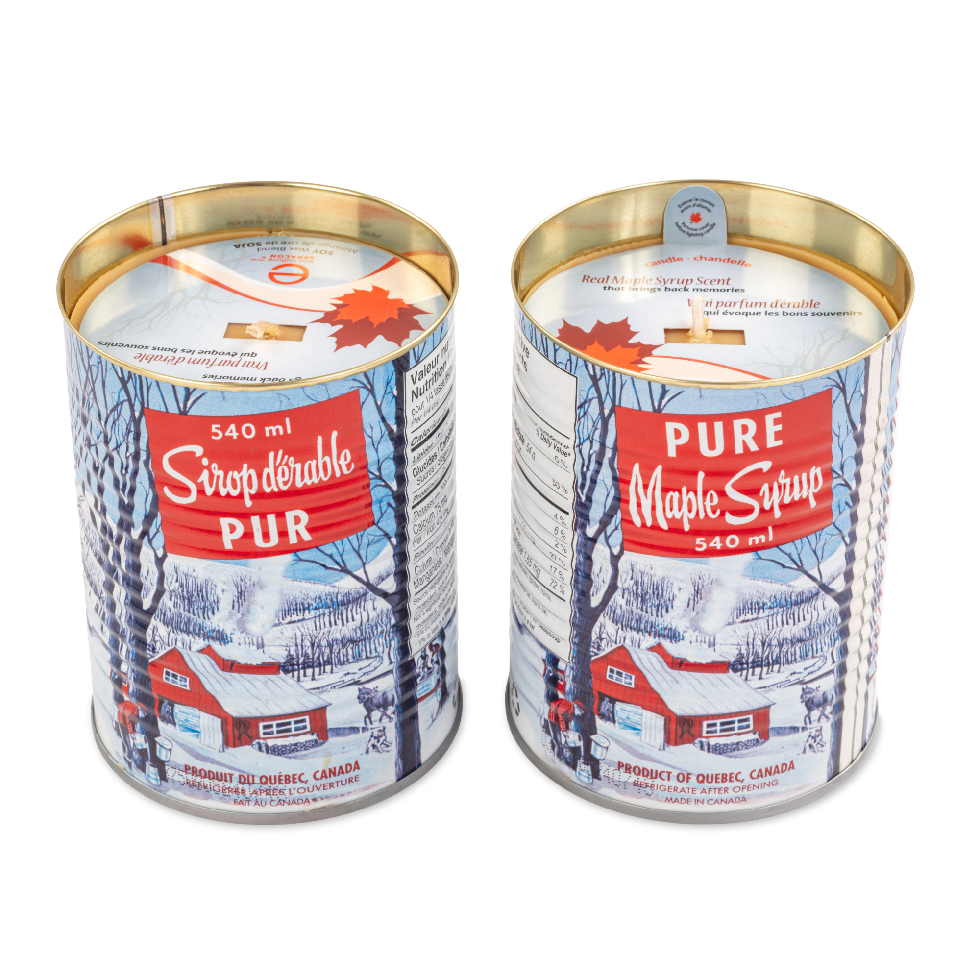 2-Pack Maple Syrup Candle Gift Set