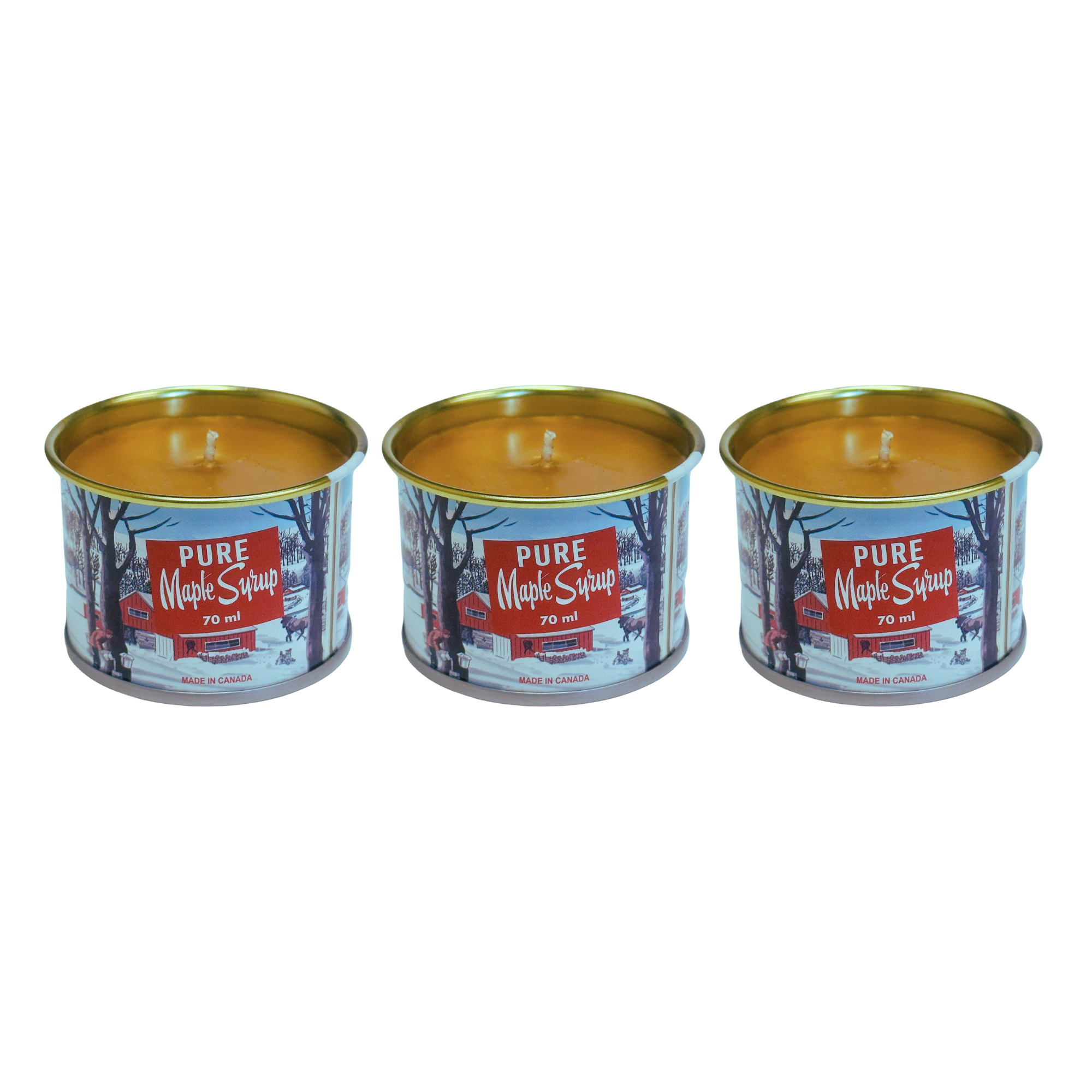 3-Pack Mini Candle Set