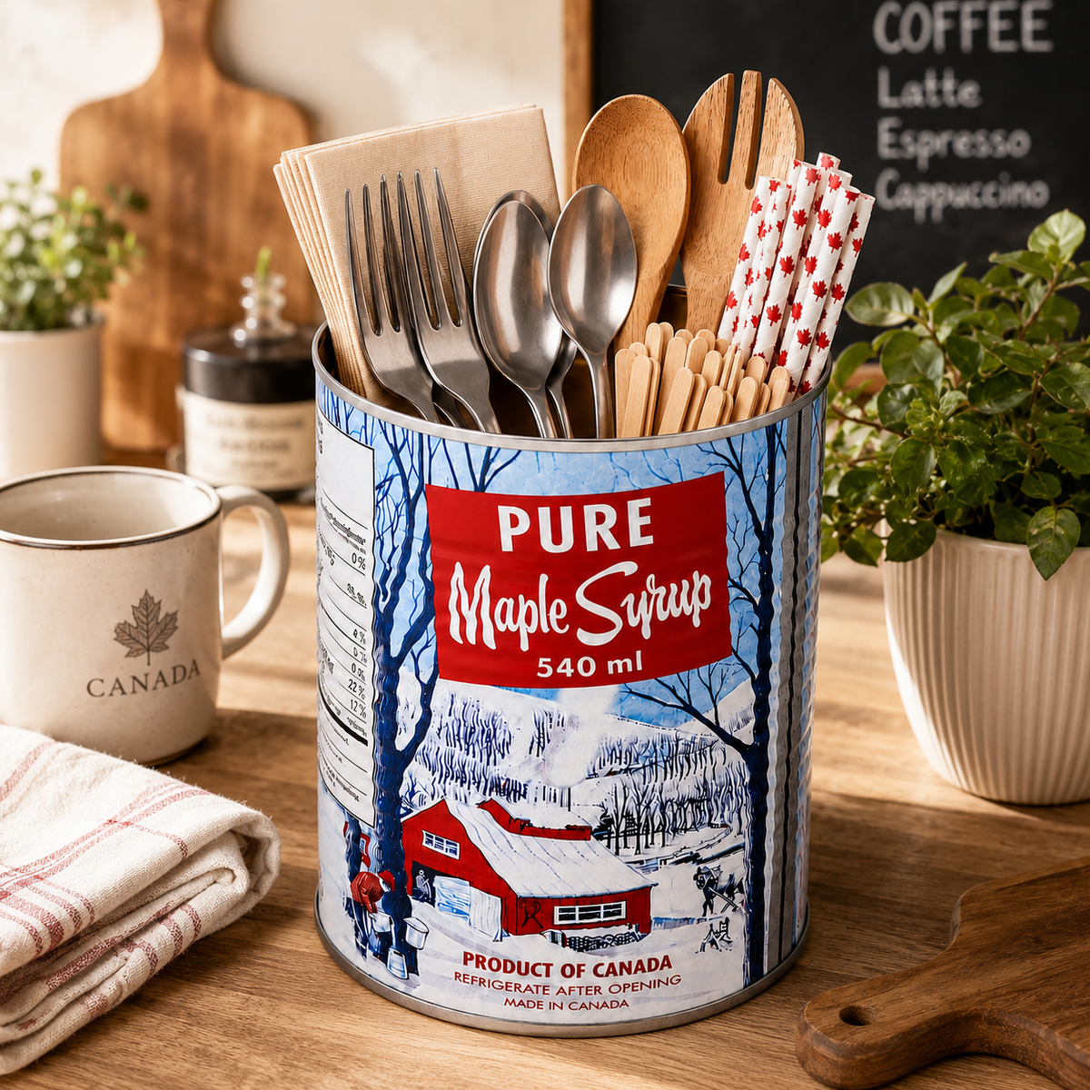 Maple Syrup Can Organizer – Large