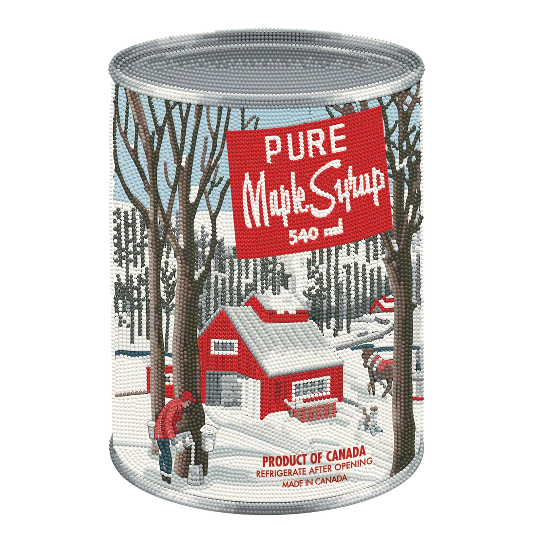 DIAMOND DOTZ® Maple Syrup Can