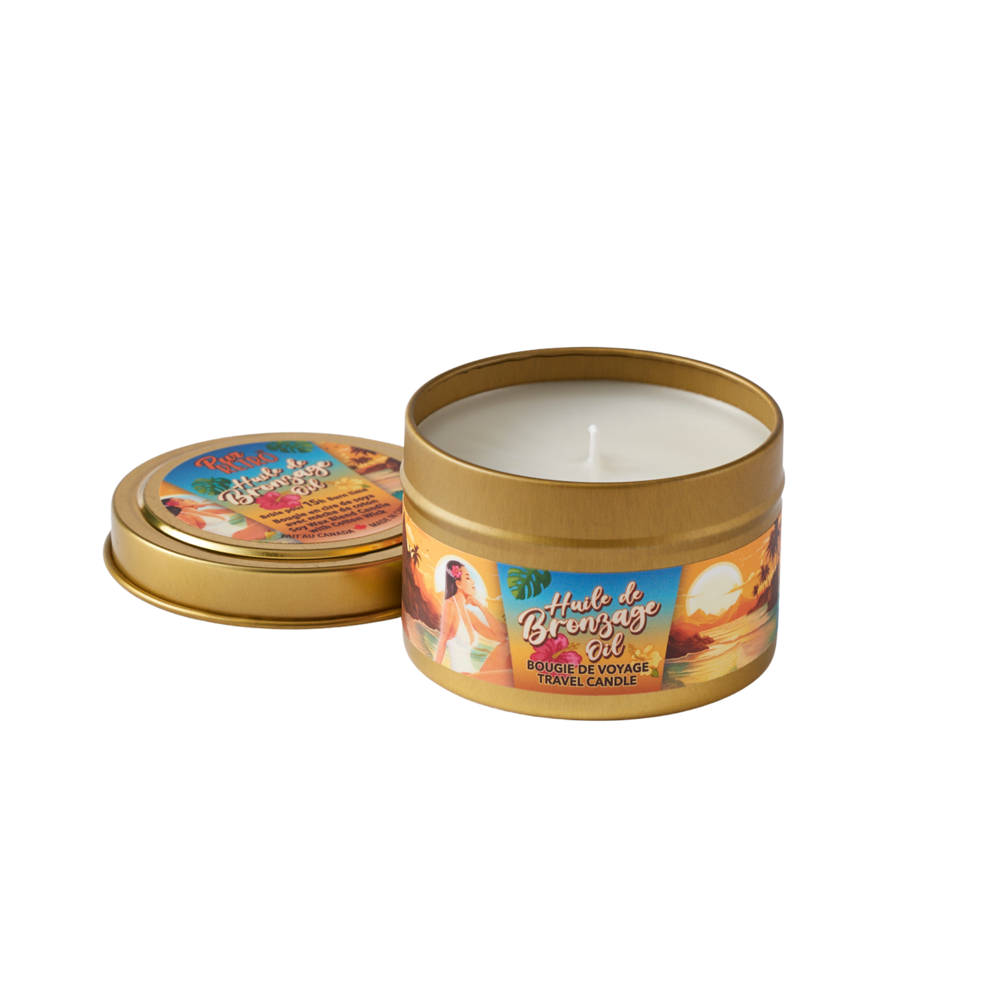 Pur Retro - Tanning Oil Candle