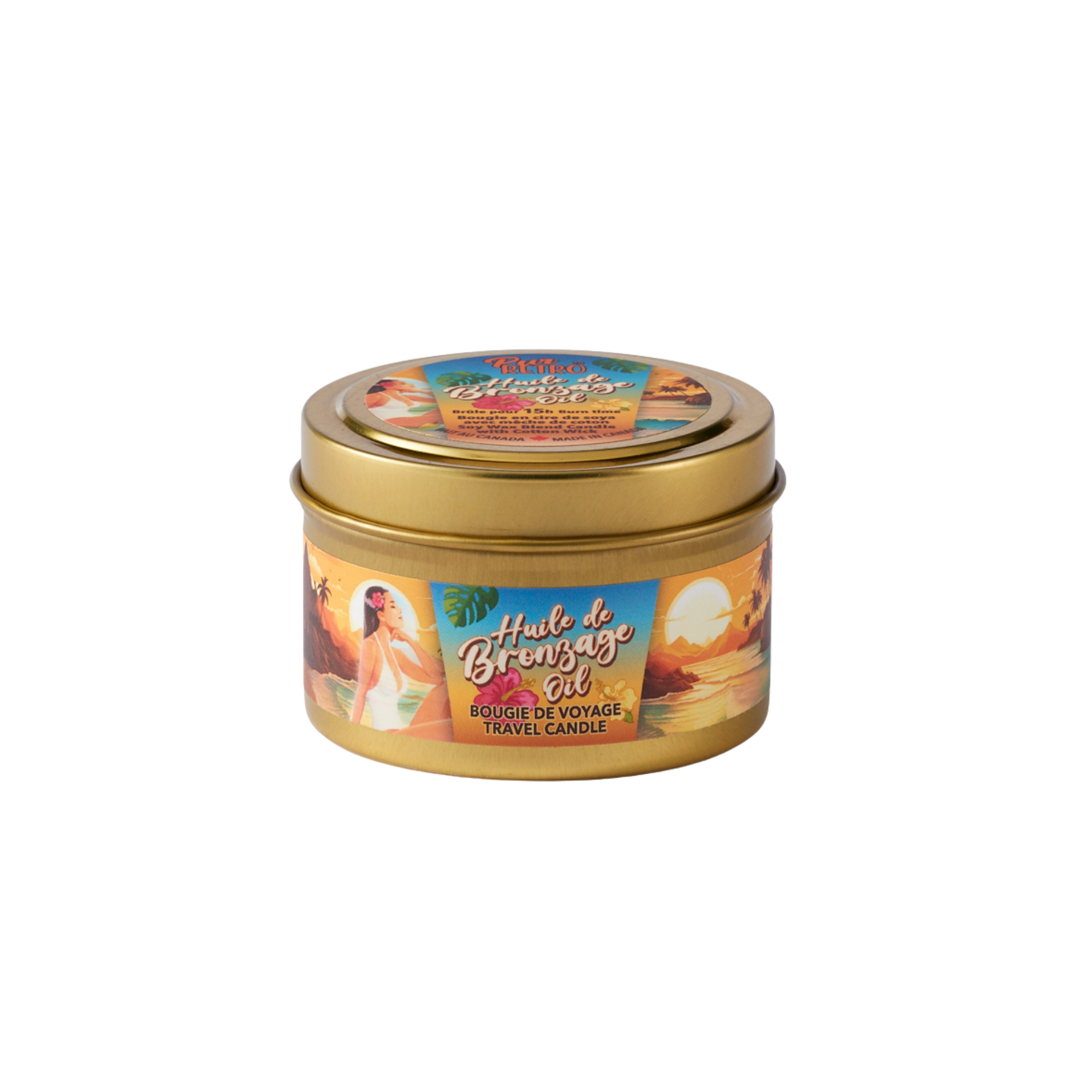 Pur Retro - Tanning Oil Candle