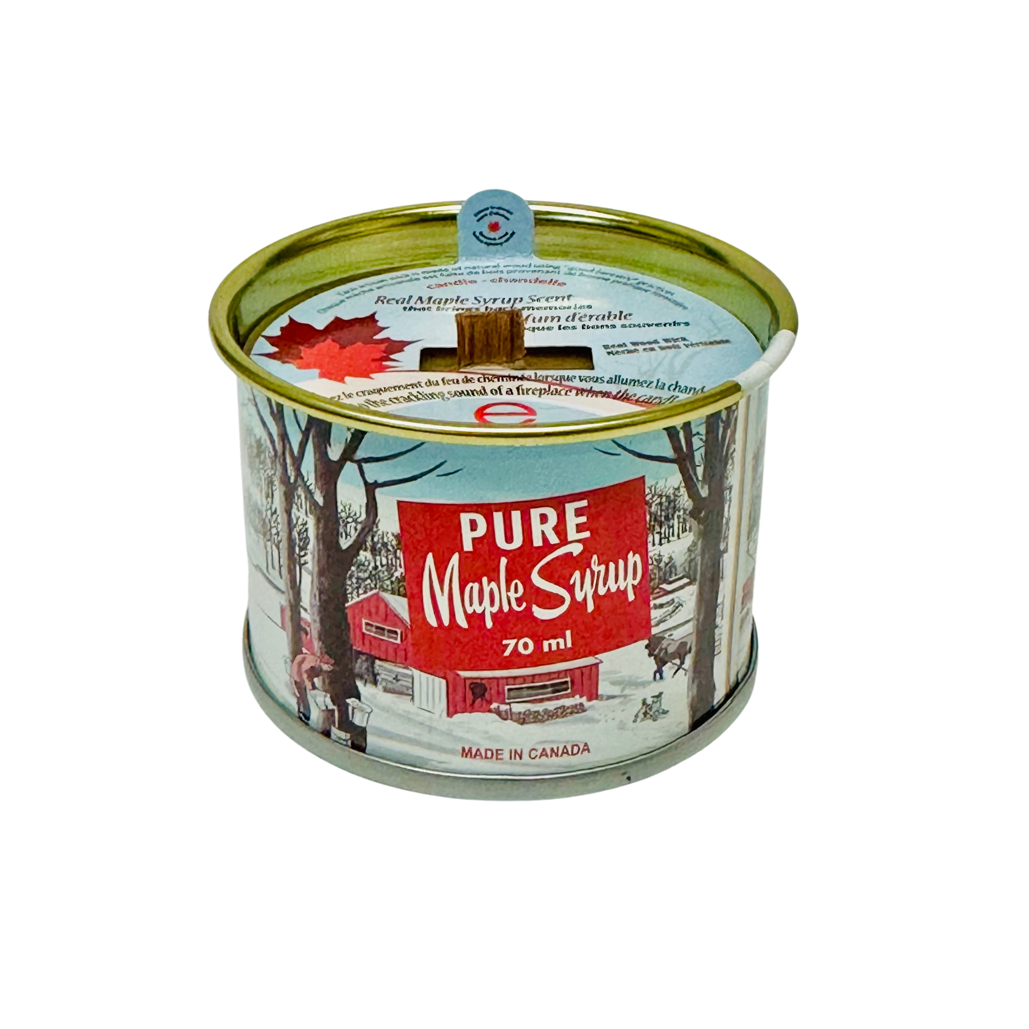 Mini Maple Syrup Candle - 70 ml Iconic Tin Can