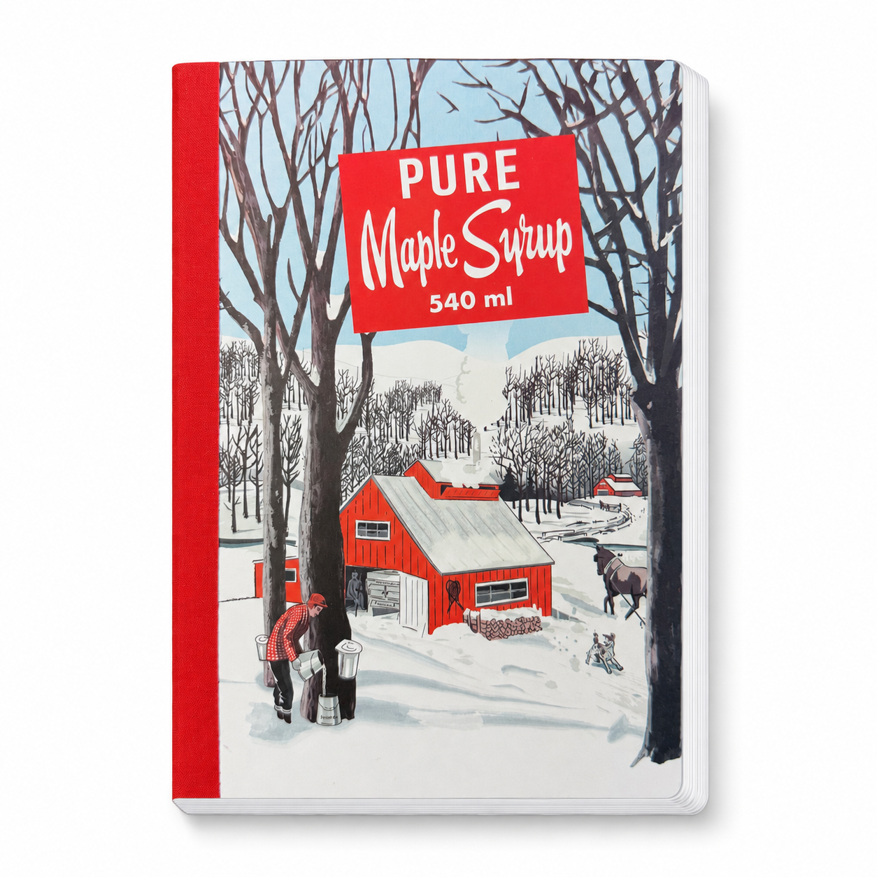 Softcover notebook
