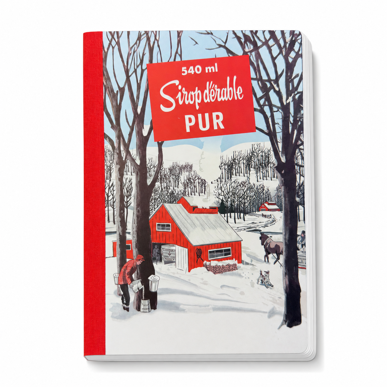 Softcover notebook