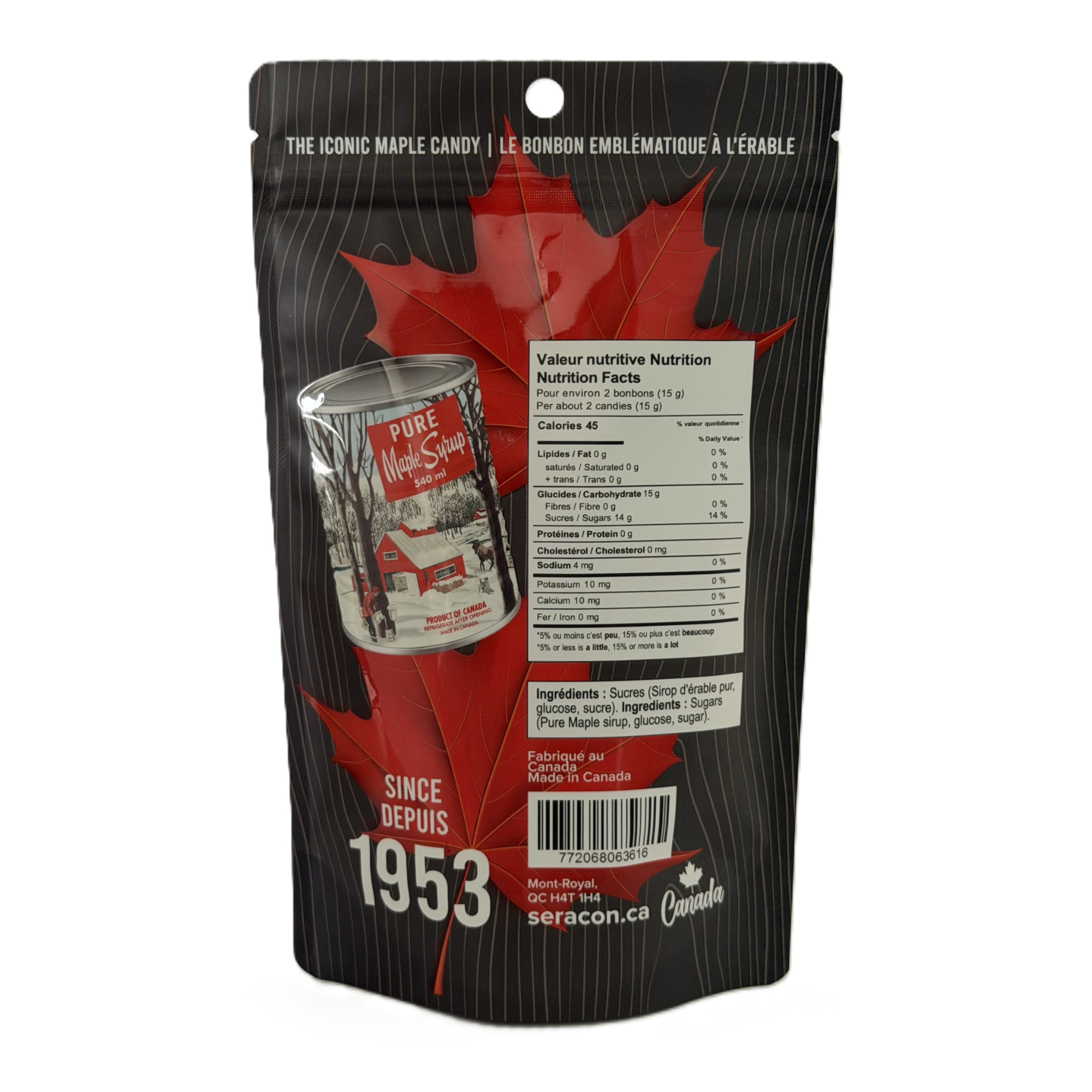 Maple Syrup Candies 100% pure