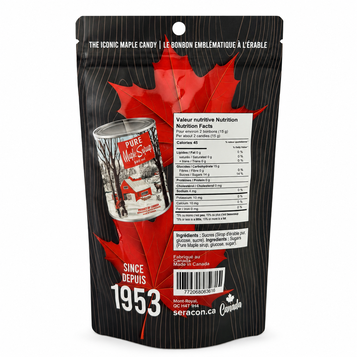 Maple Syrup Candies 100% pure