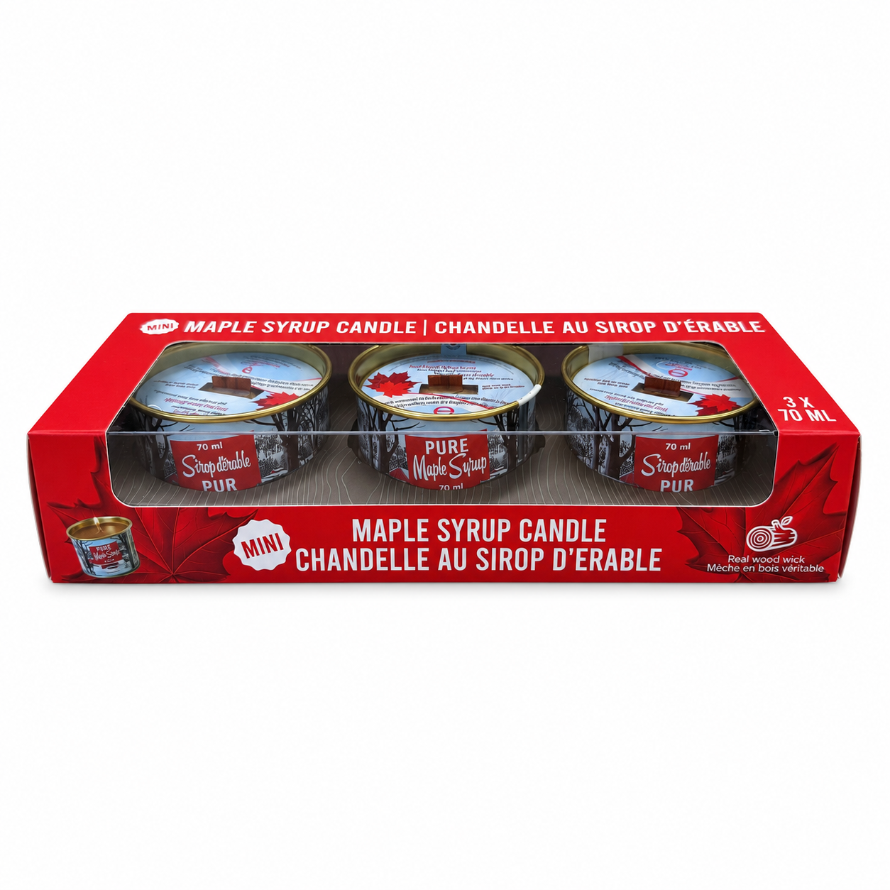 3-Pack Mini Candle Set