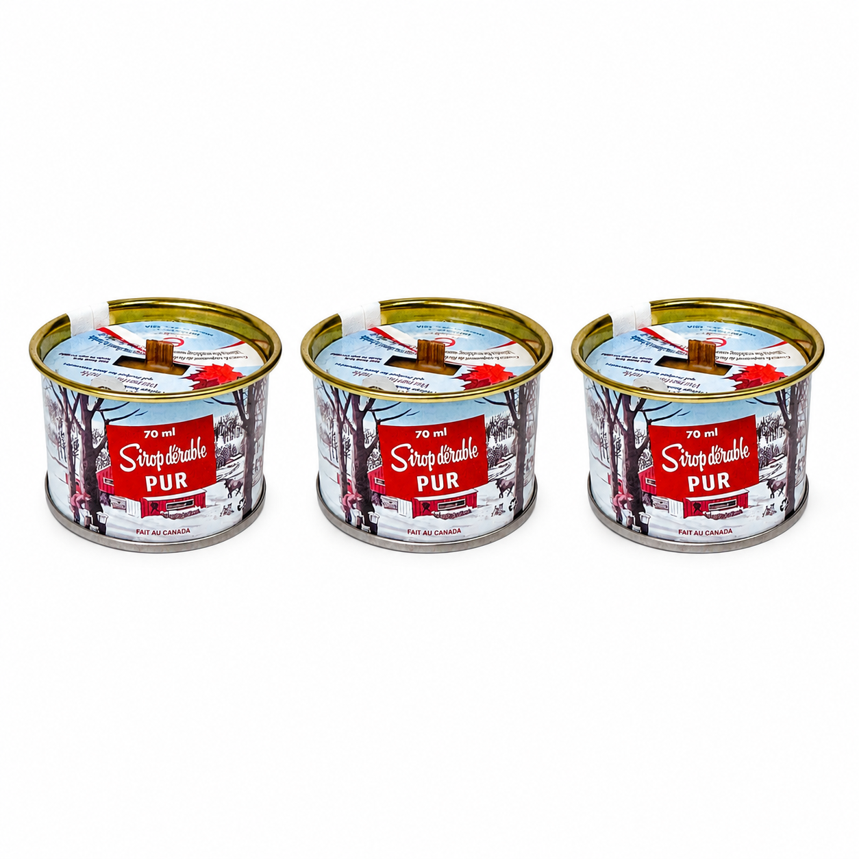 3-Pack Mini Candle Set