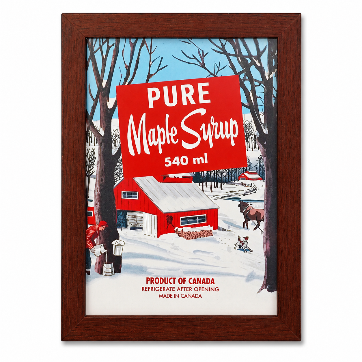 Decorative Frames with Maple Artwork