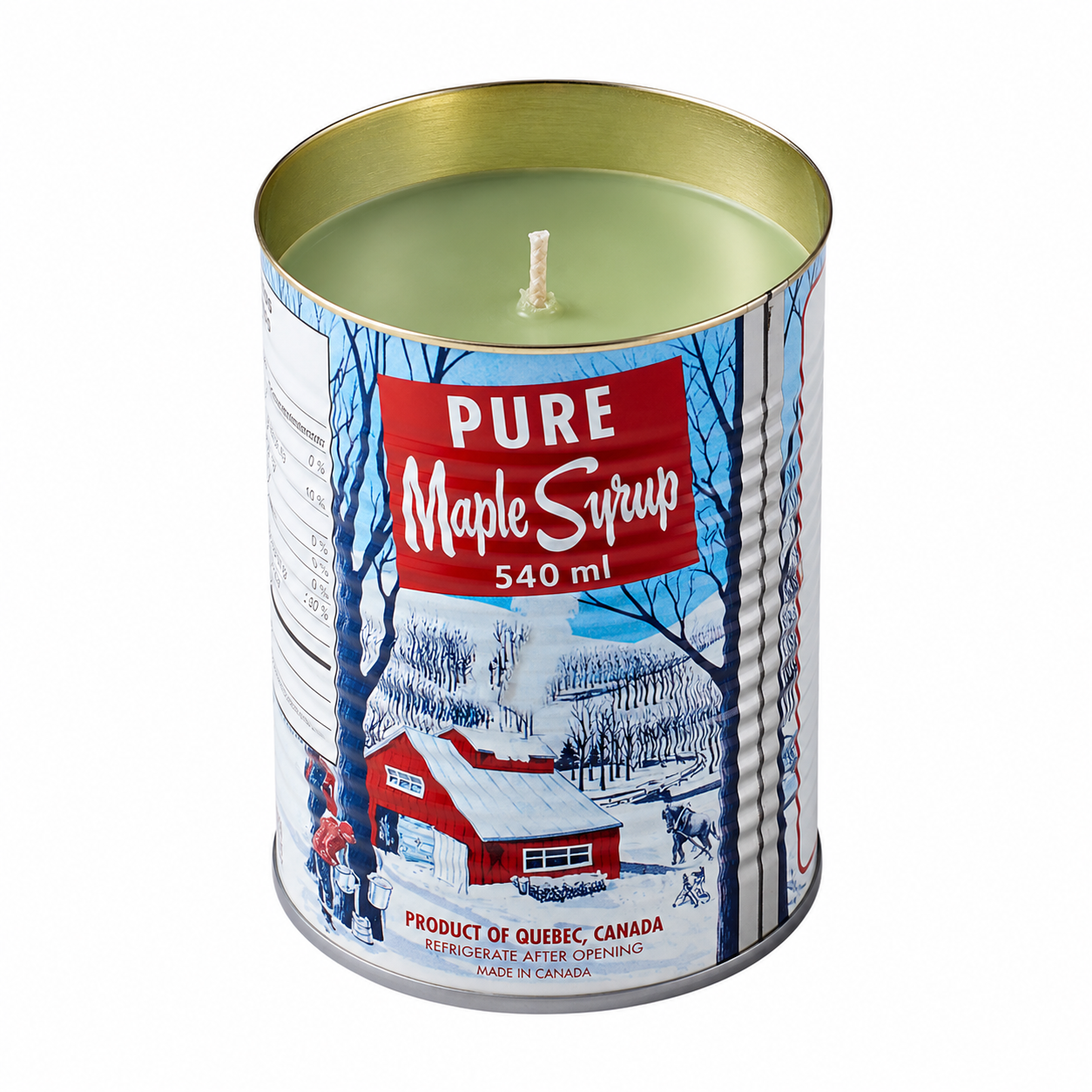 Maple Syrup Candle - Pine Scent Edition