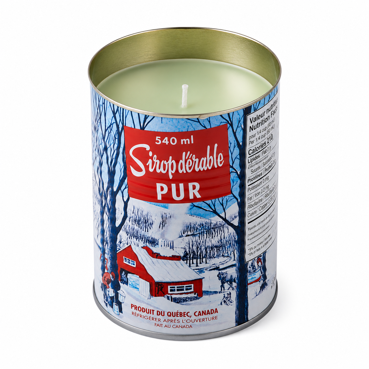 Maple Syrup Candle - Pine Scent Edition