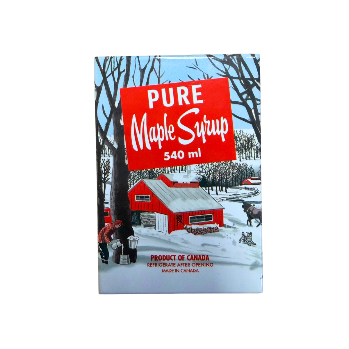 Rigid Souvenir Magnet – Maple Artwork