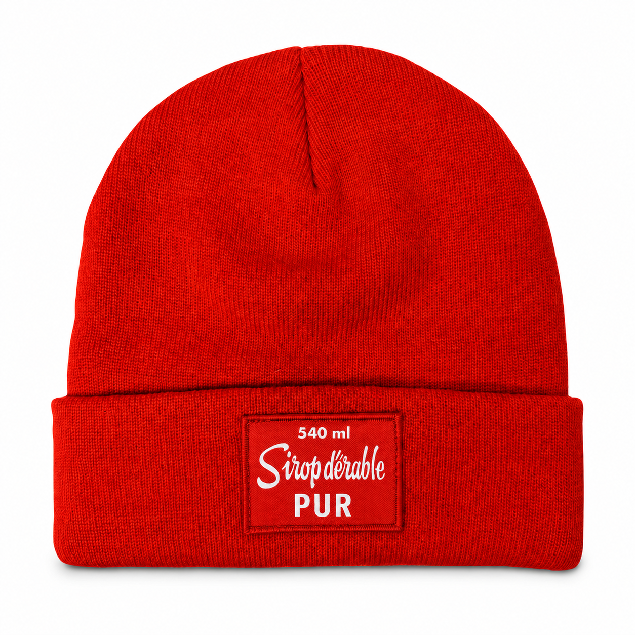 Knit Tuque “Pure Maple Syrup”