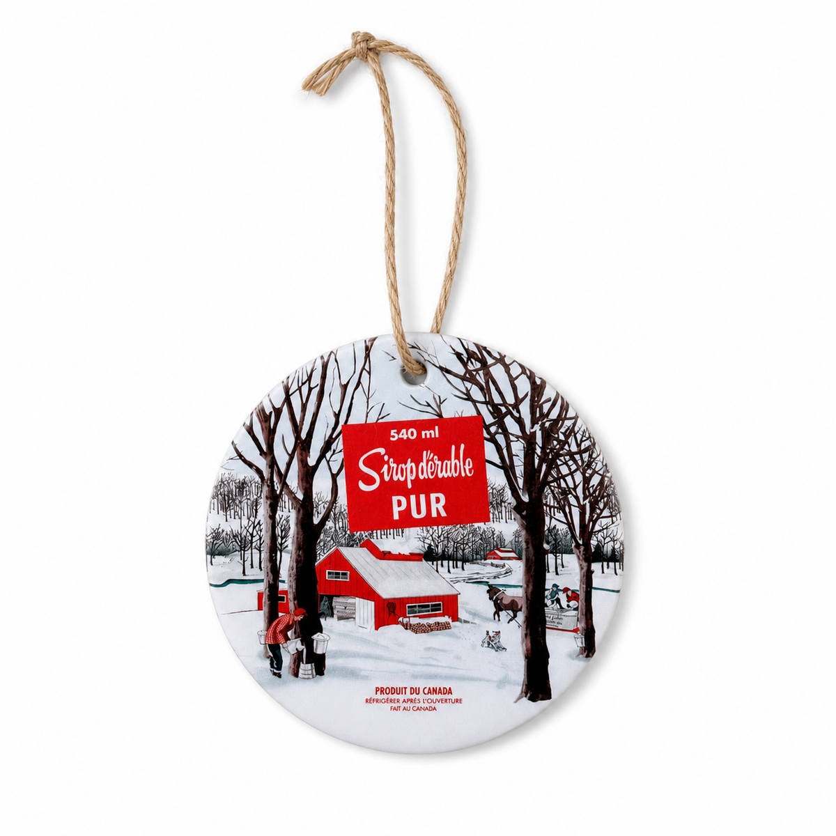 Ceramic Christmas Ornament