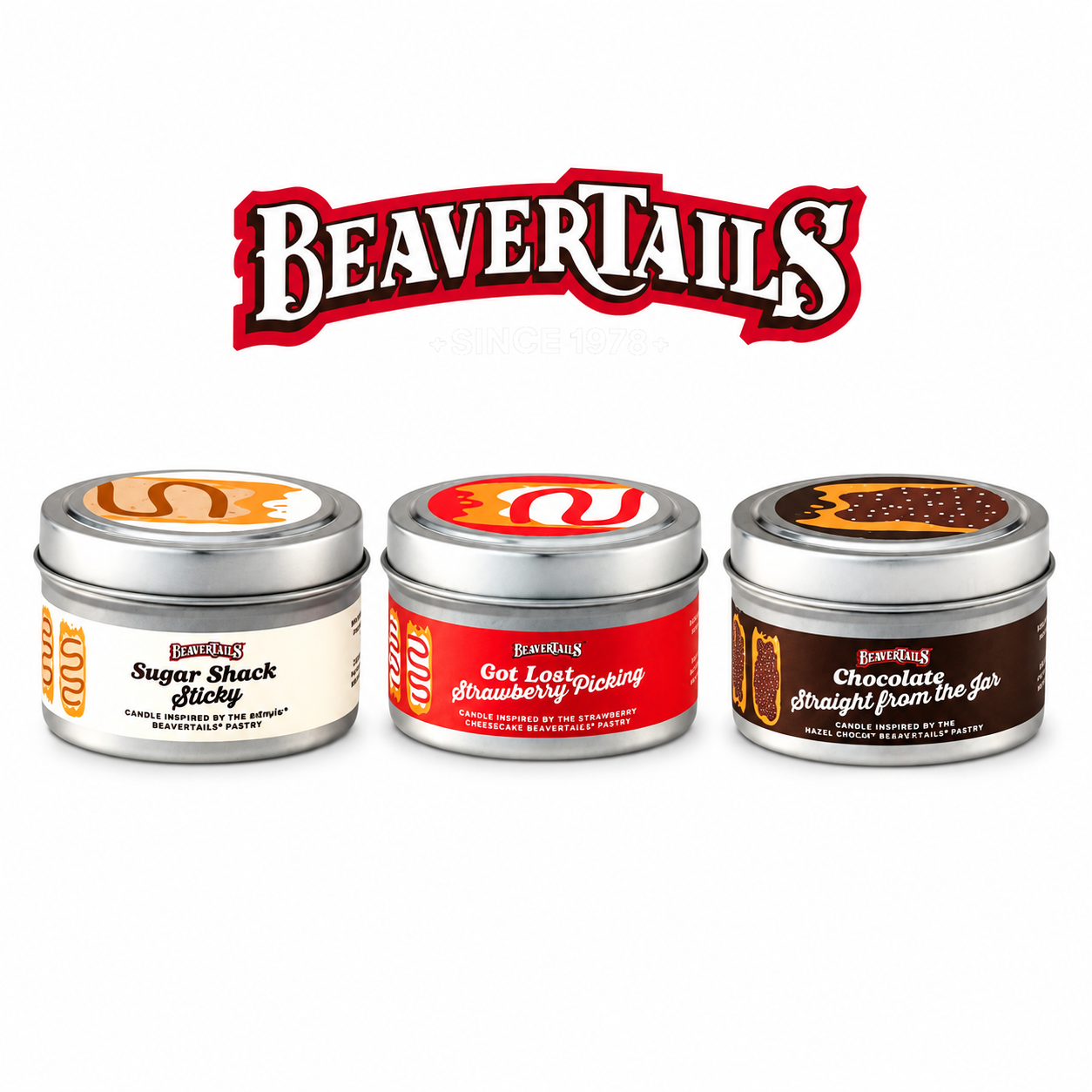 BeaverTails Travel Tin Candles