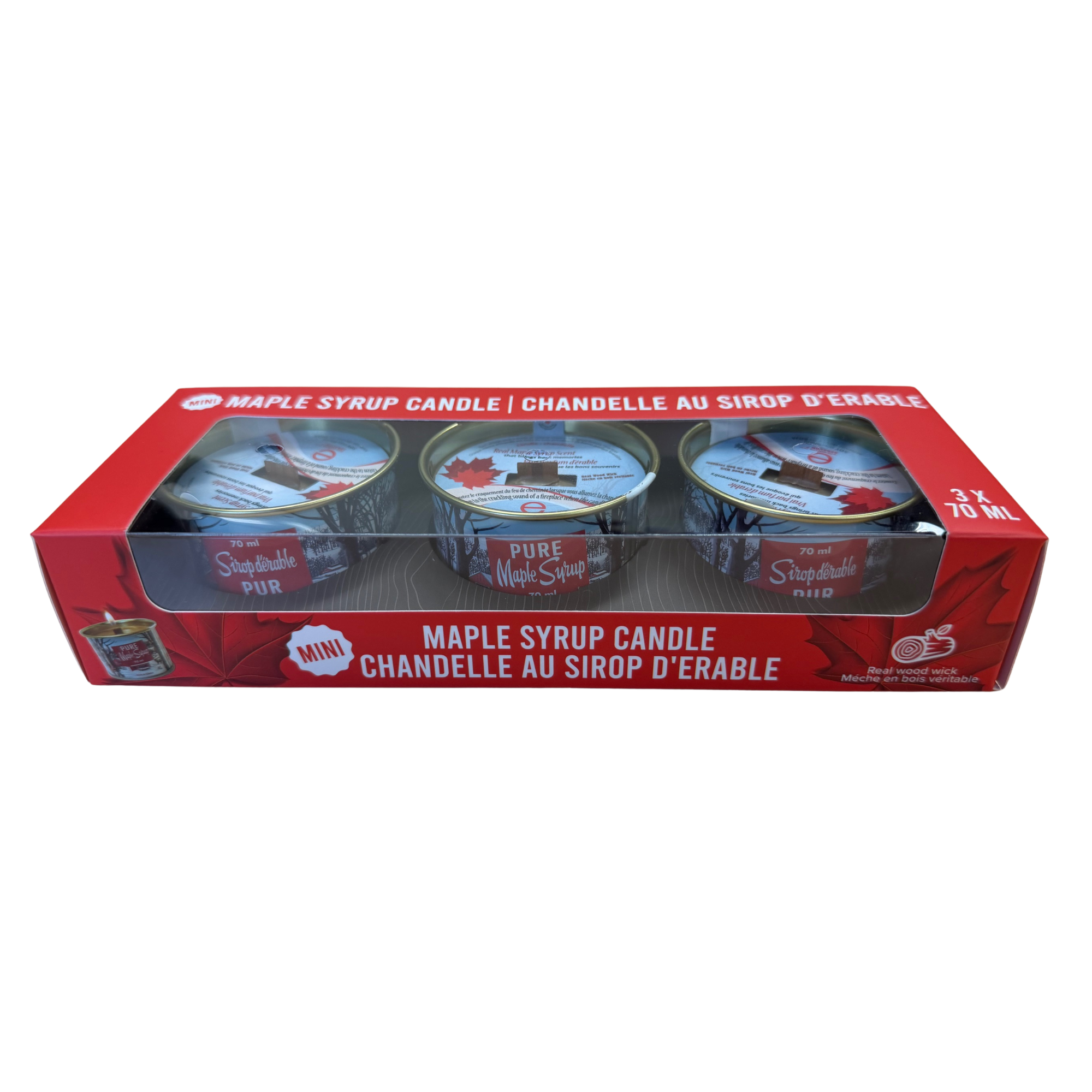 3-Pack Mini Candle Set